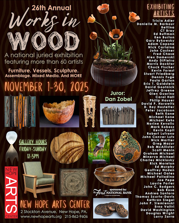 Works in Wood 2025 Poster