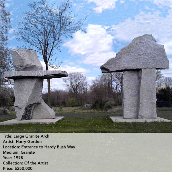 Large Granite Arch. Harry Gordon