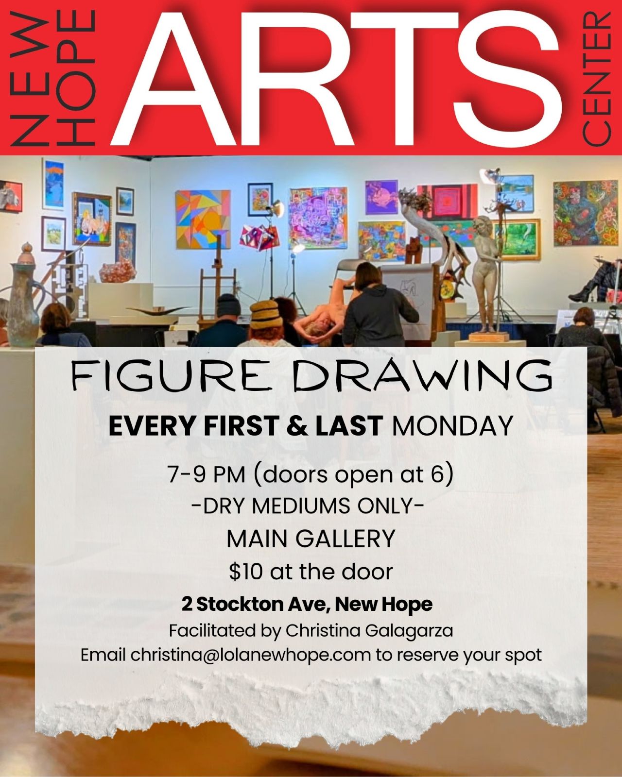 NHA Figure Drawing Poster