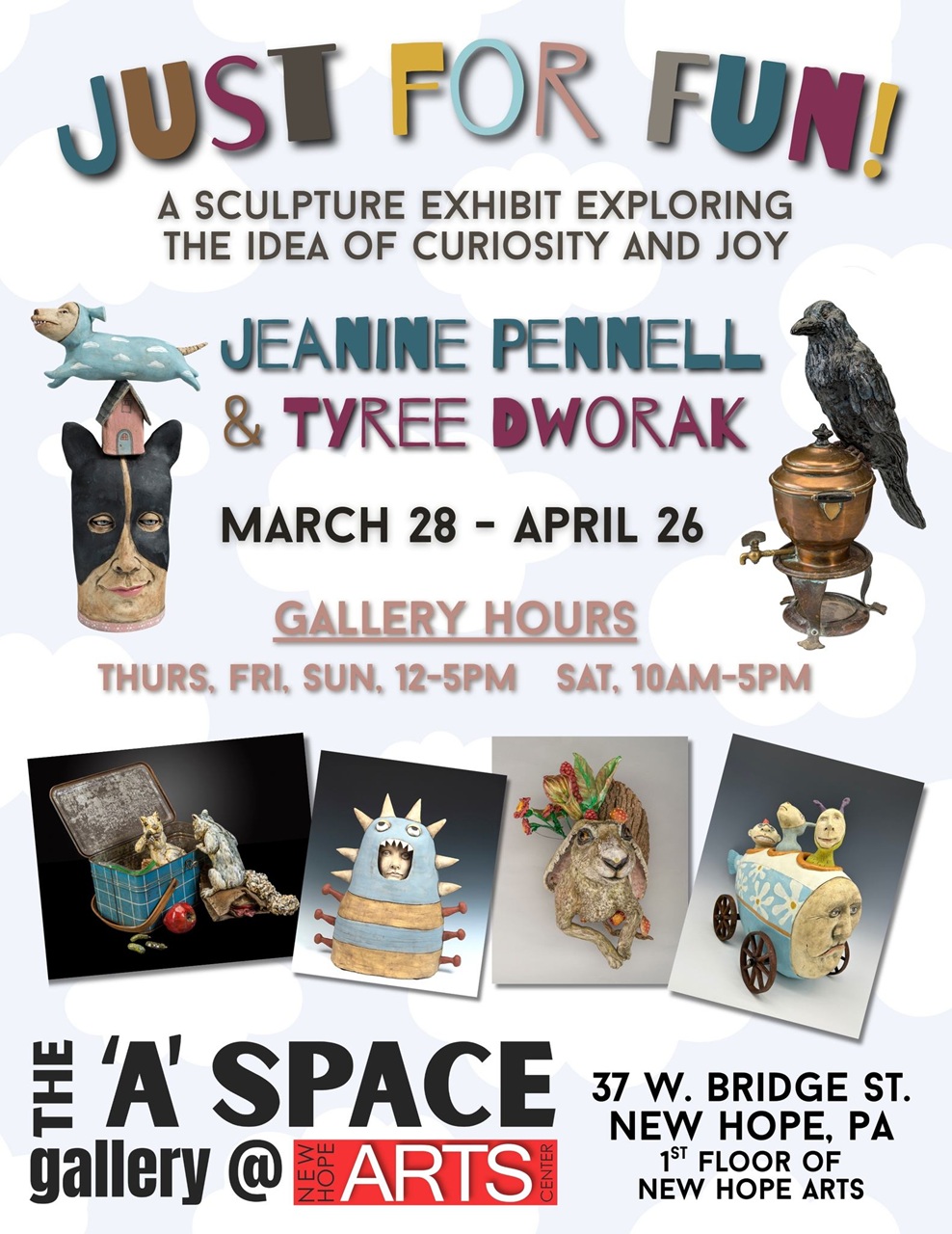 A Space poster March-April 2026
