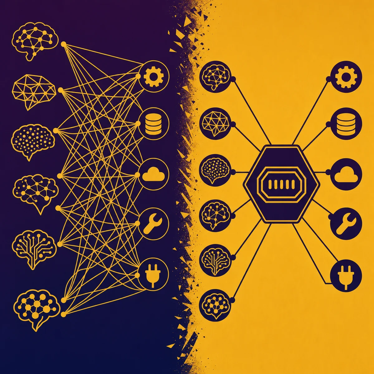 The M × N Problem: Why AI Tool Integration Doesn't Scale