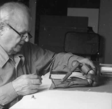 Moshe Feldenkrais Working on Doll - IFF