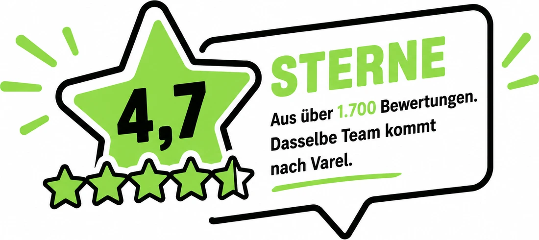 4,7 Sterne