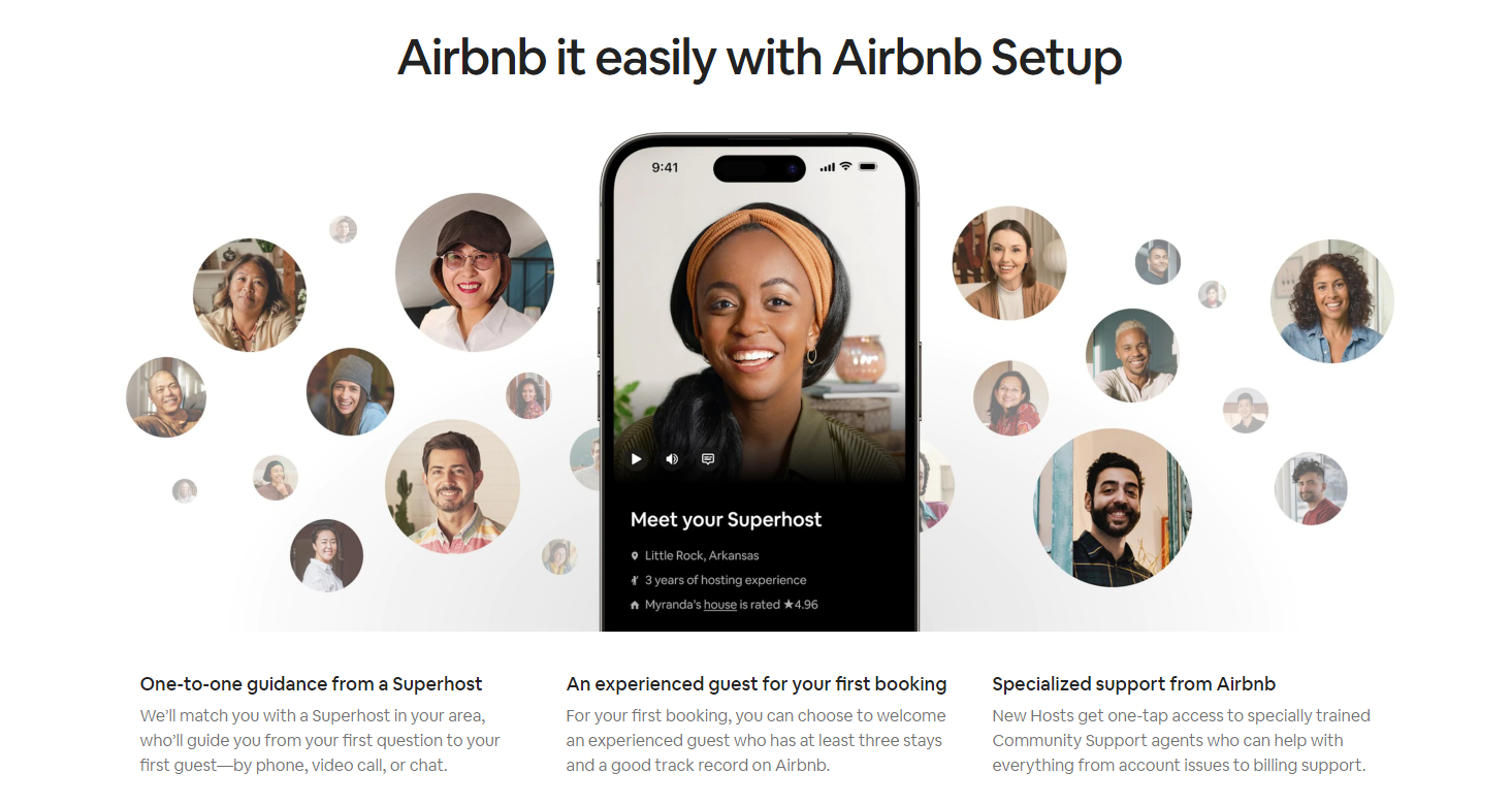 Airbnb landing page for the blog article "What Are the Key Components of a Landing Page?"