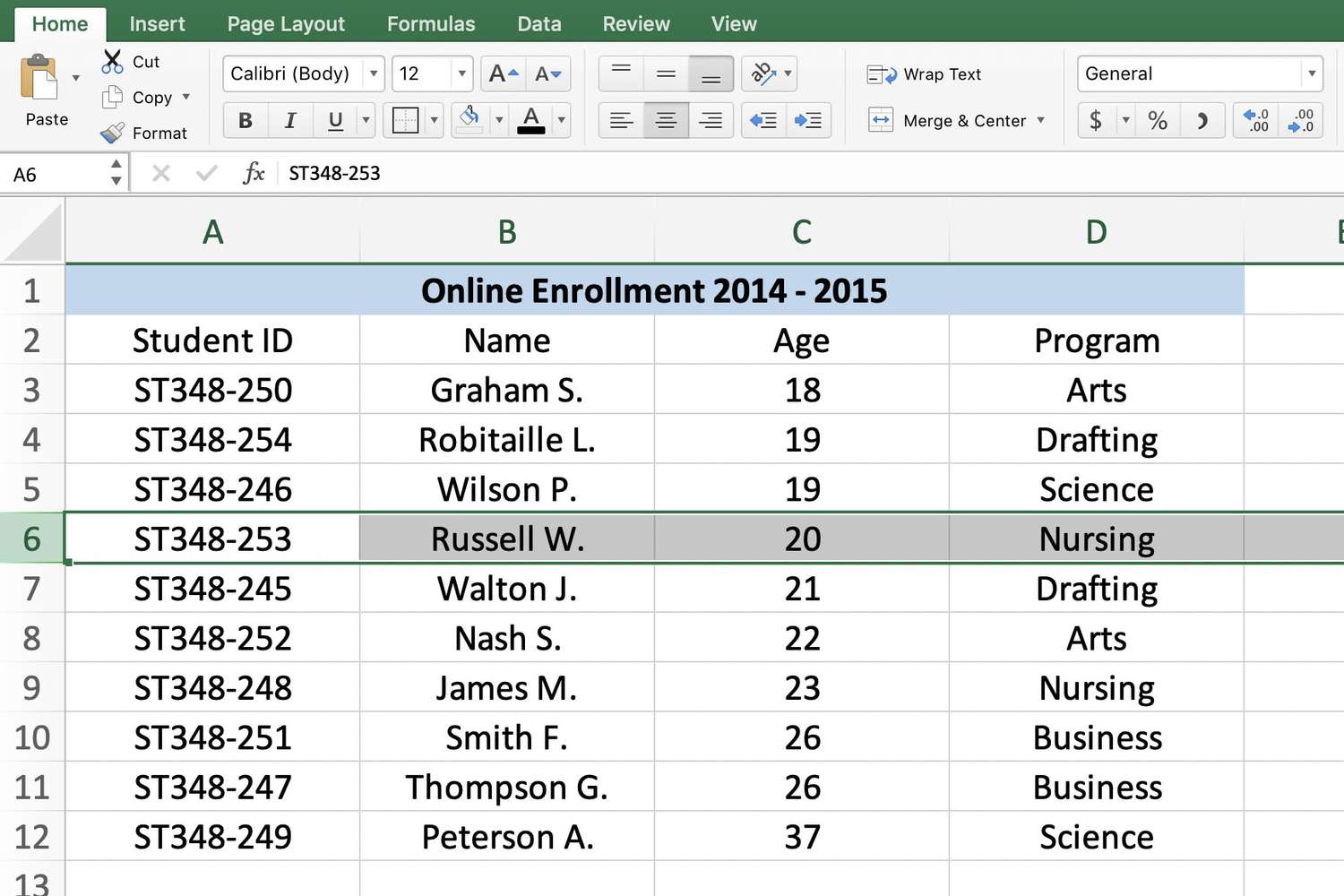 How To Freeze a Row in Excel Capterra