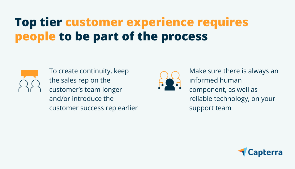 CX requires a people process graphic for the blog article "CX Influencer Shares Tips for How To Build Customer Loyalty Today"