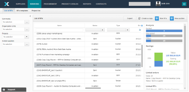 Screenshot of NextBuy for the blog article "Source-to-Pay vs. Procure-to-Pay: Which is Right for Your Business?"