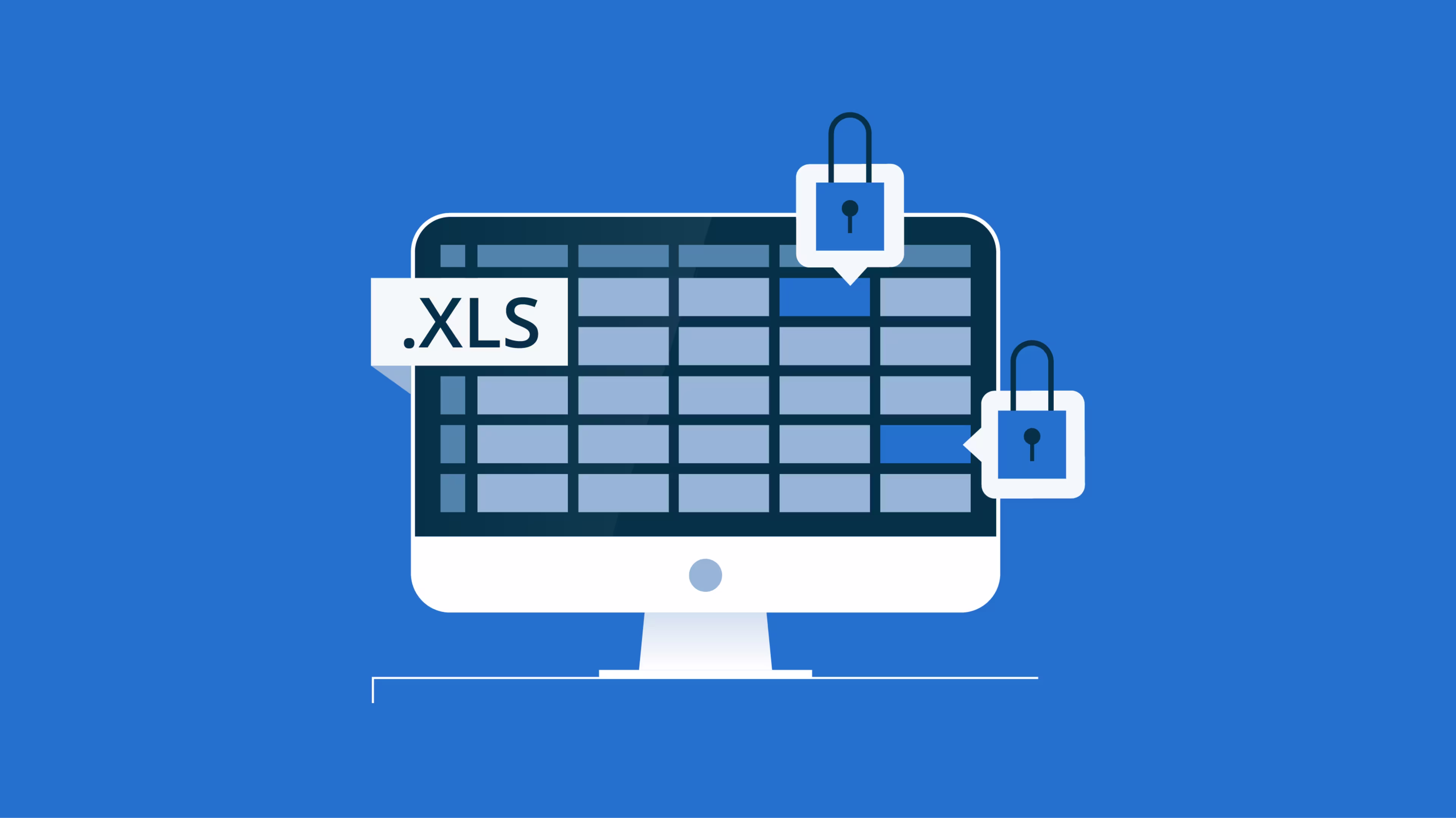 Header image for the blog article "How To Lock Cells in Excel"