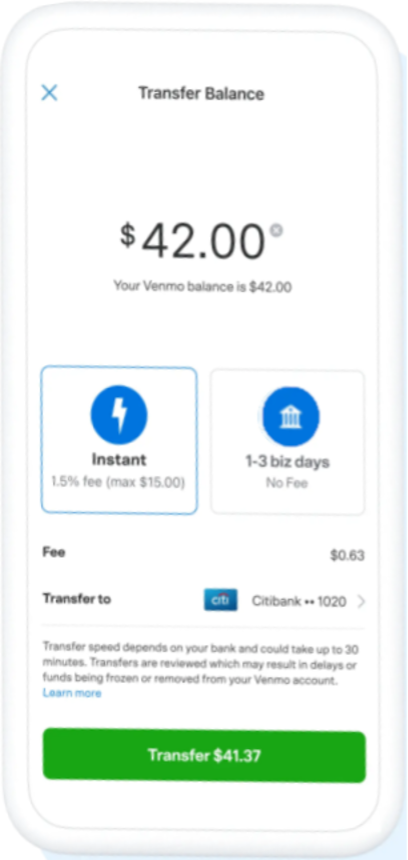 Screenshot of Venmo for the blog article "Source-to-Pay vs. Procure-to-Pay: Which is Right for Your Business?"