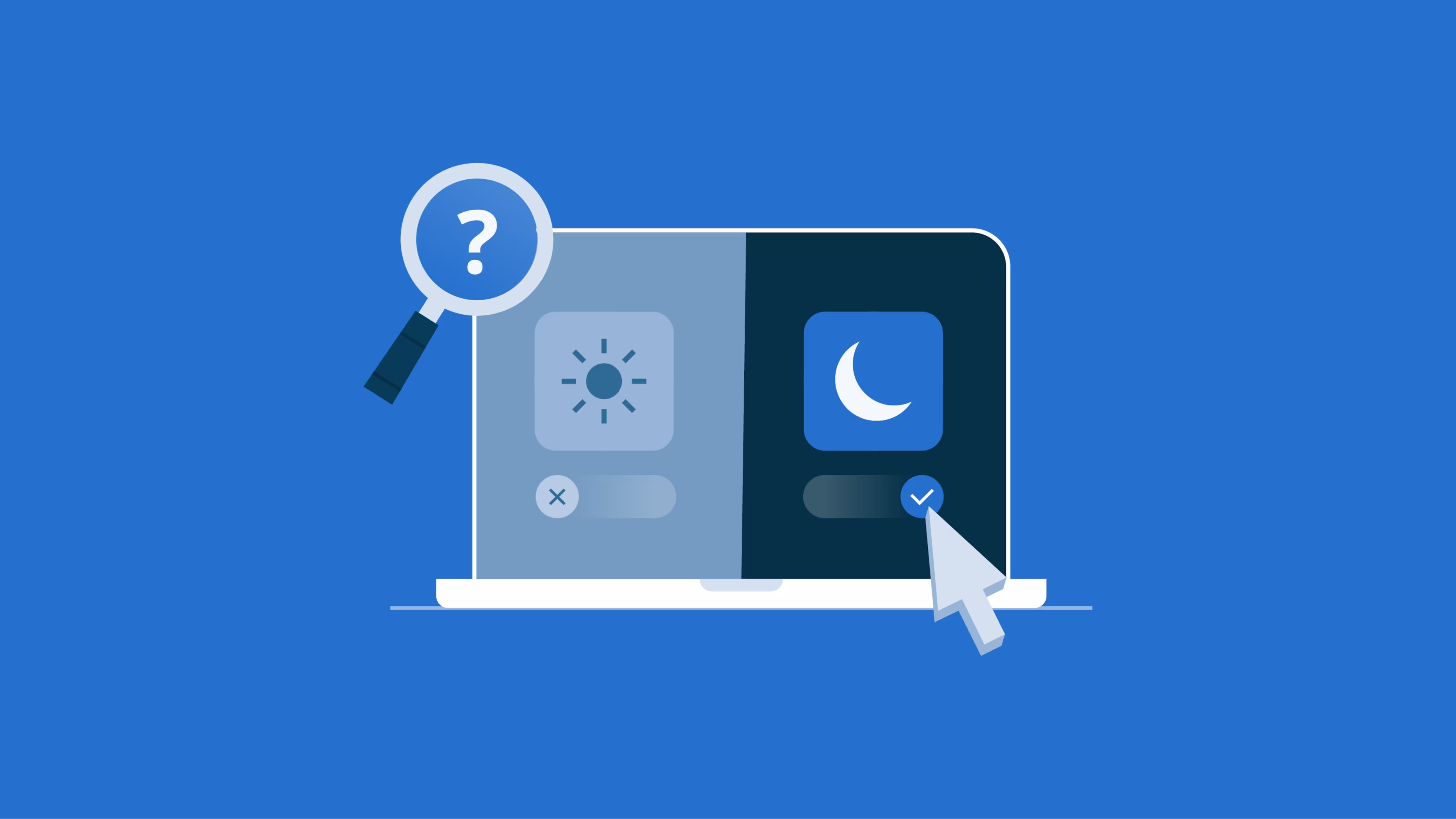 Header image for the blog article "How To Enable Dark Mode on Mac"