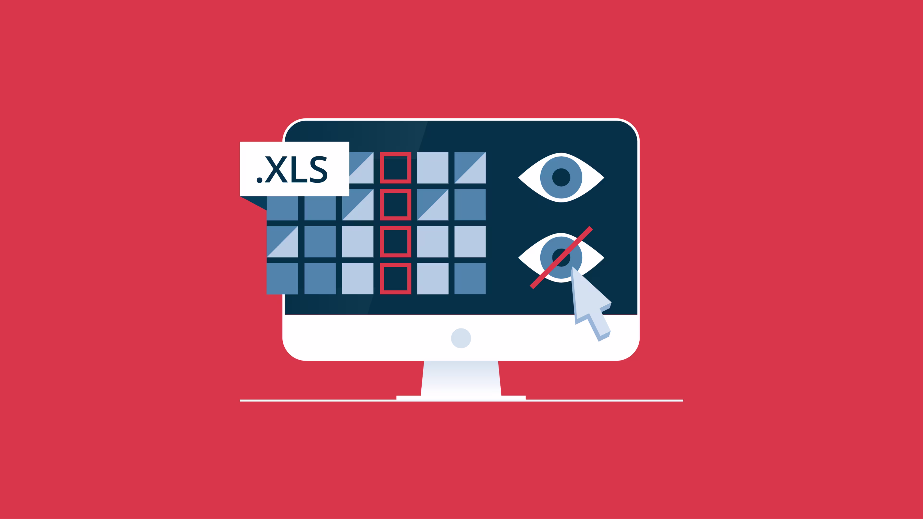 Header image for the blog article "How To Unhide Columns in Excel"
