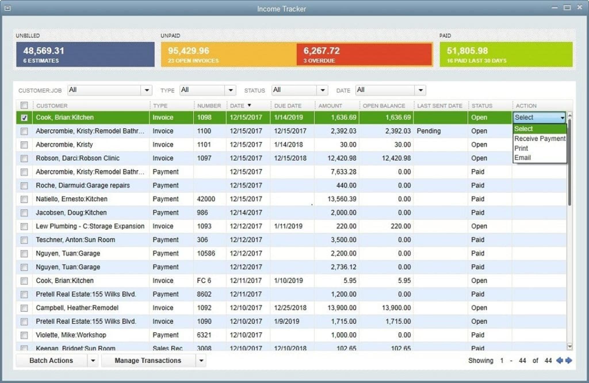 OfftheShelf Accounting Software Comparison Capterra