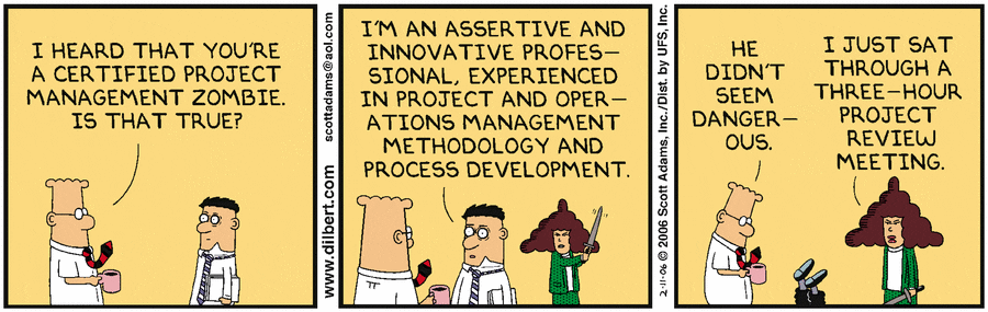 project manager comic