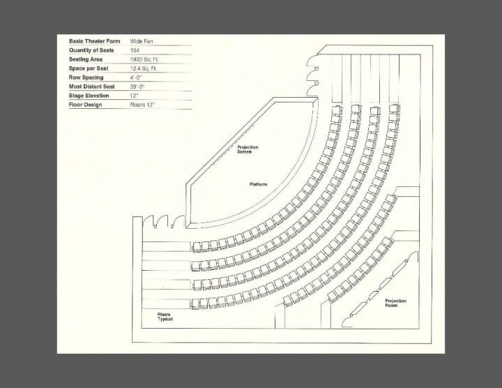 auditorium seating chart template