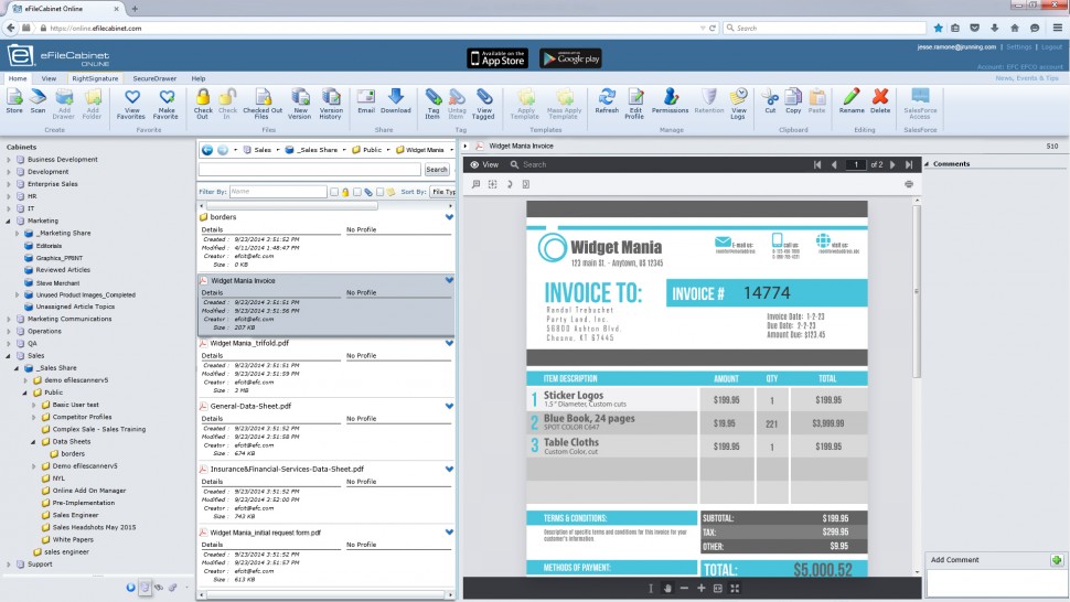 document-management-dashboard-in-efilecabinet