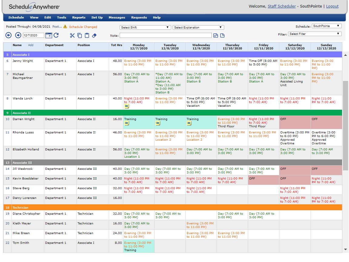 Top 4 Most Popular Nurse Scheduling Software | Capterra