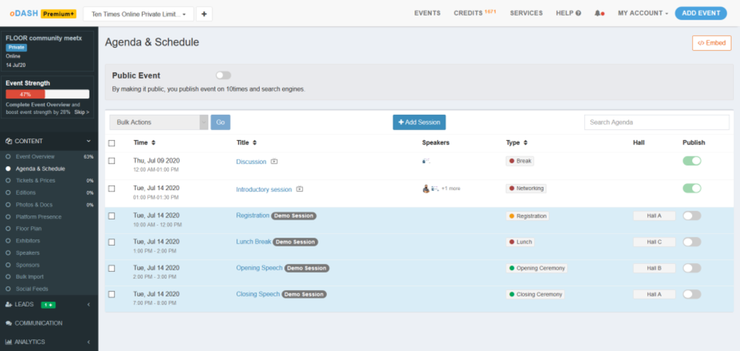 7 Free and Open Source Event Management Software | Capterra