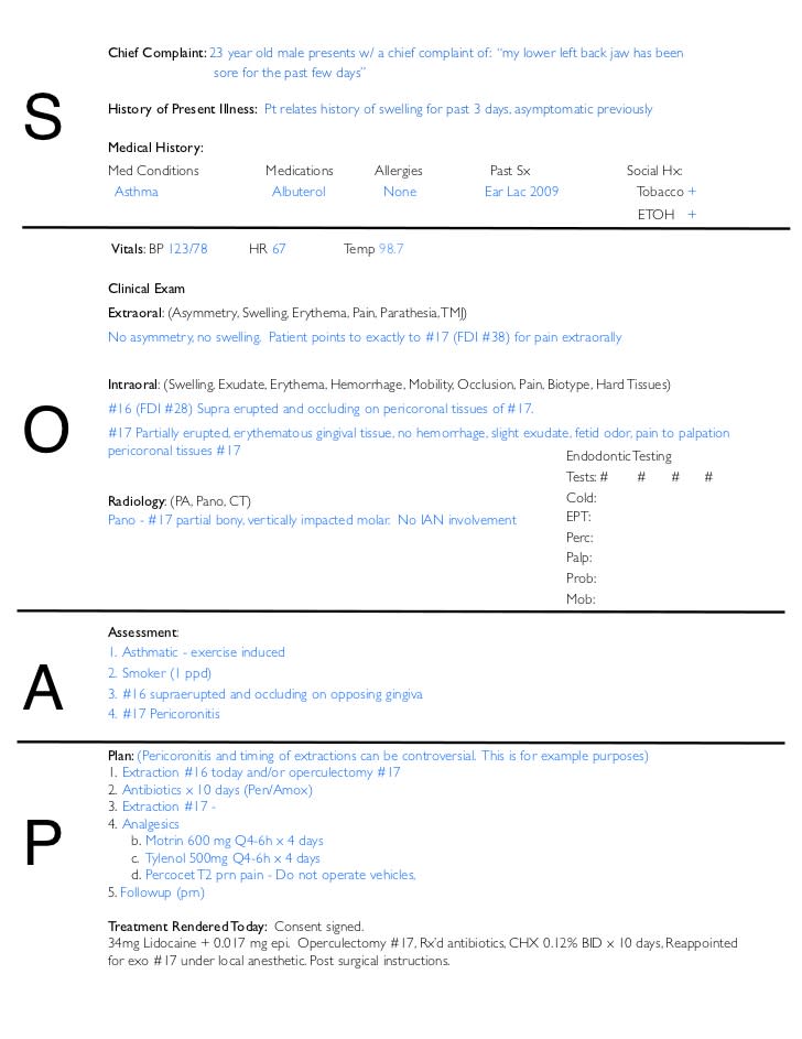 Free SOAP Notes Templates for Busy Healthcare Professionals Capterra