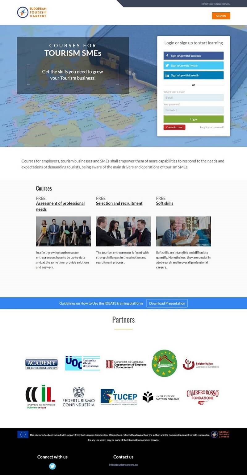 An-example-of-a-landing-page-from-European-Tourism-Careers