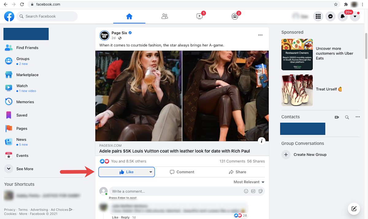 How To Unlike Facebook Posts _ How do I unlike something on Facebook ...
