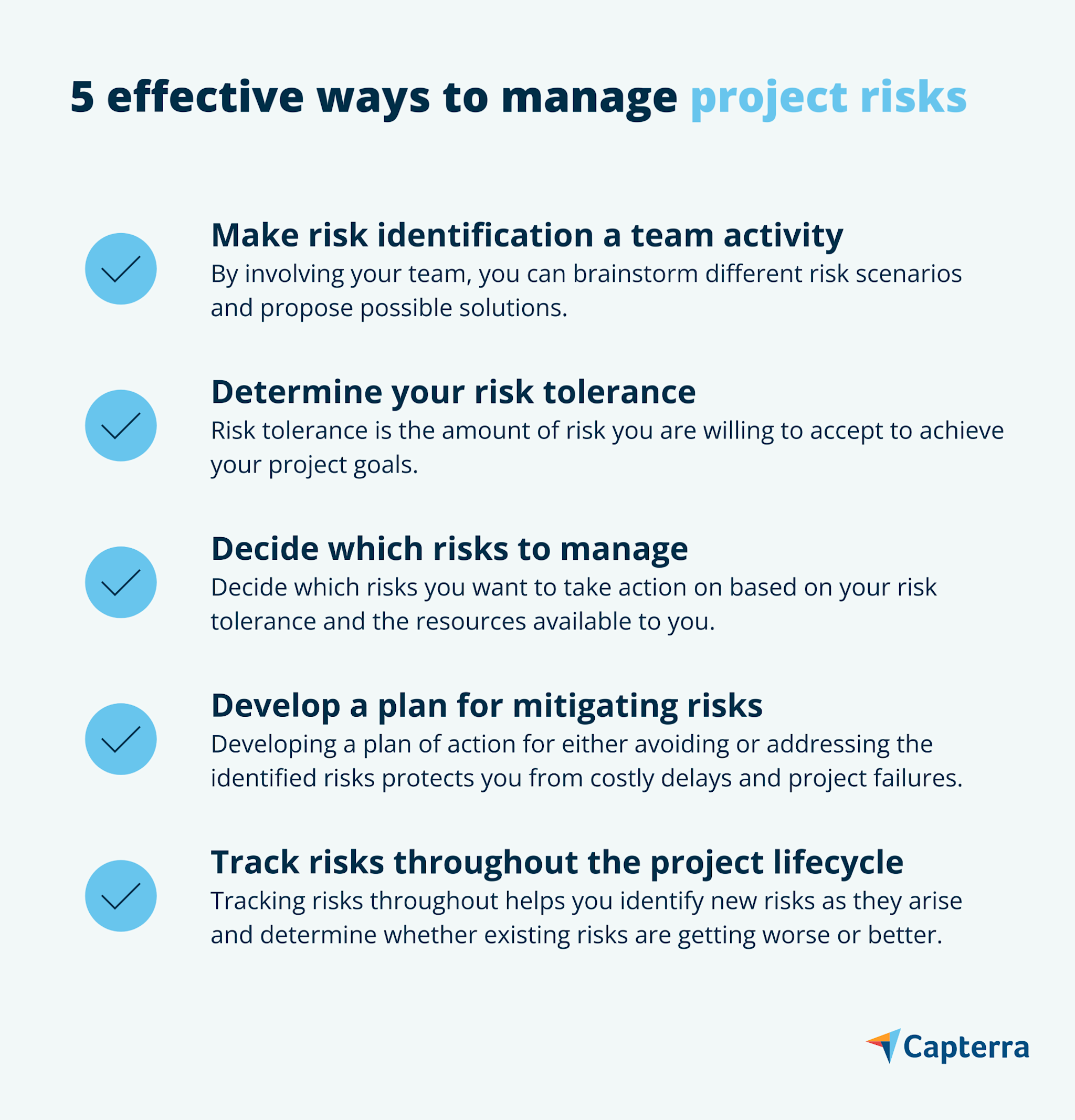 How To Manage Risks: A Guide for Project Managers | Capterra