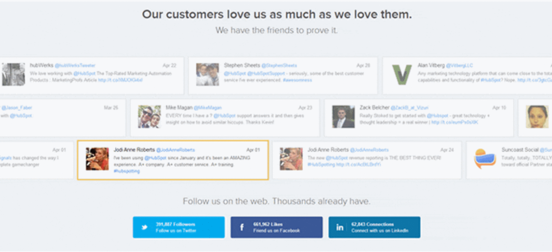11 Eye-Catching Website Content Examples that Use Connections to Build ...