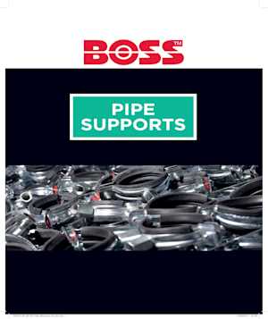 BOSS™ Pipe Supports Brochure