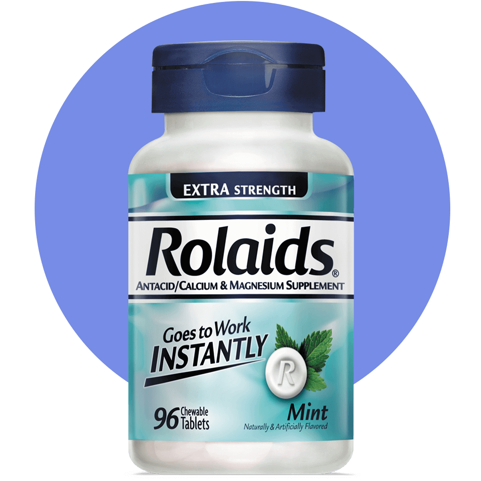 Assorted Fruit Or Mint Extra Strength Chewable Tablets | Rolaids®