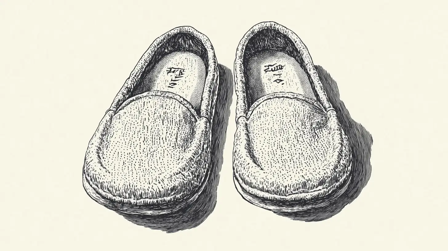 A pair of slippers