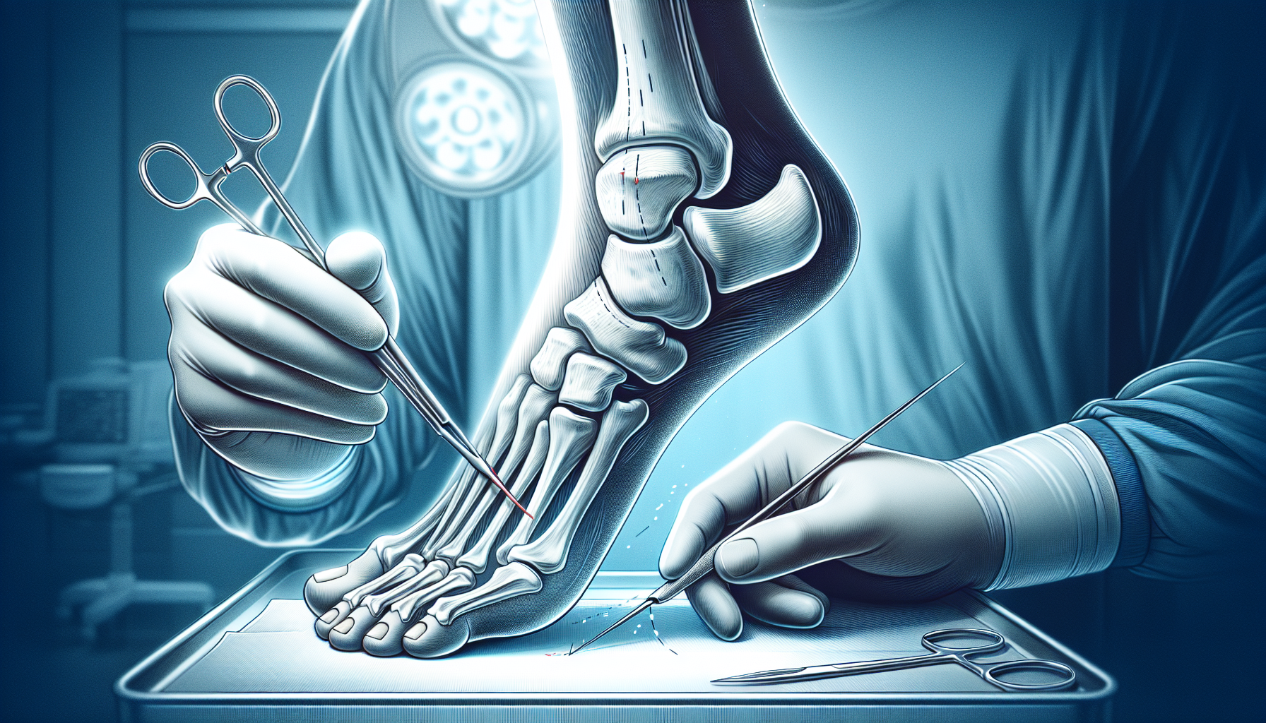 Reconstructive foot surgery procedure