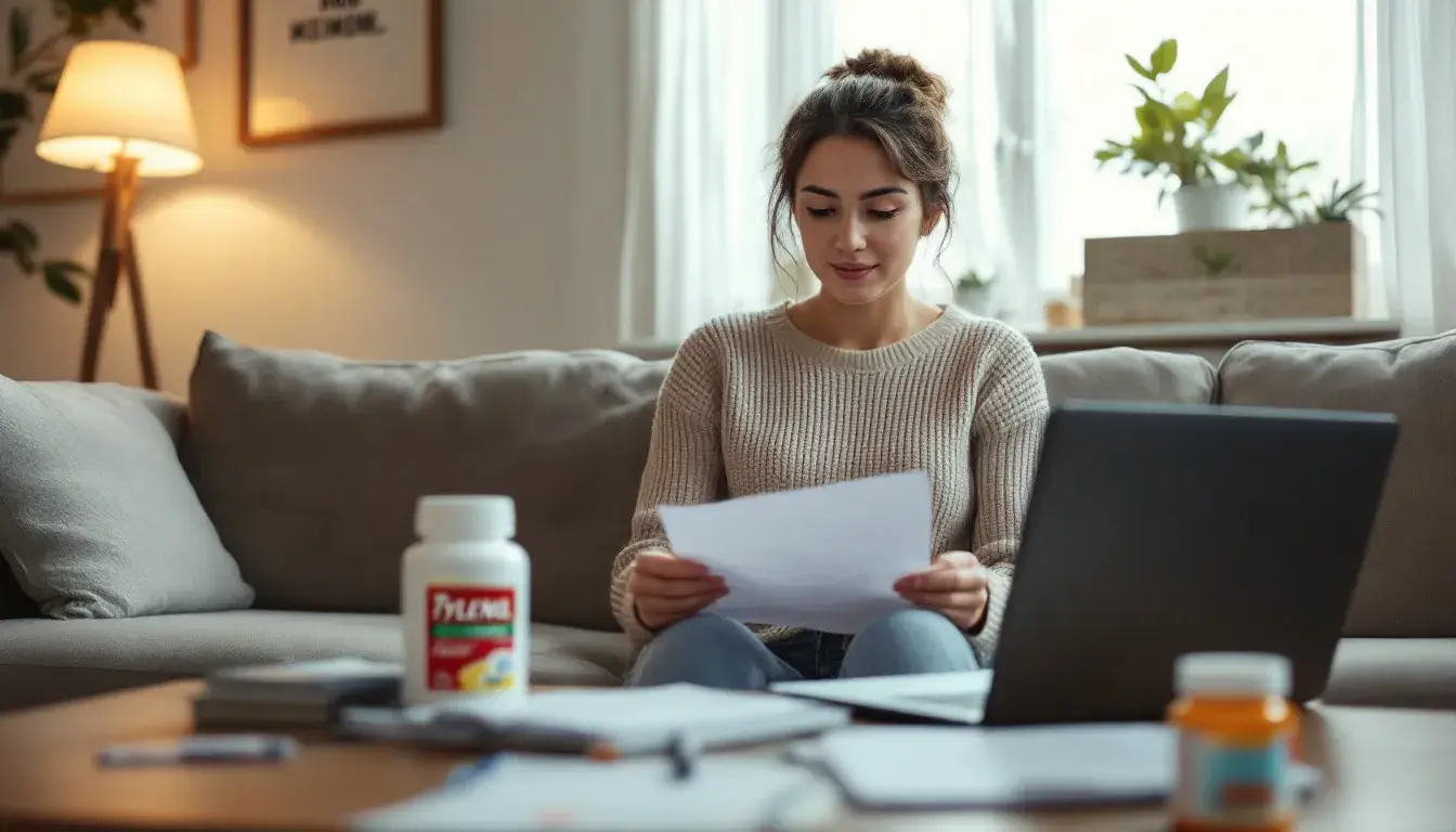 A person considering medications before surgery, including Tylenol.