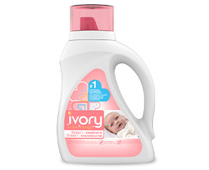 Ivory Neige Stade 1 : Détergent liquide pour nouveau-nés