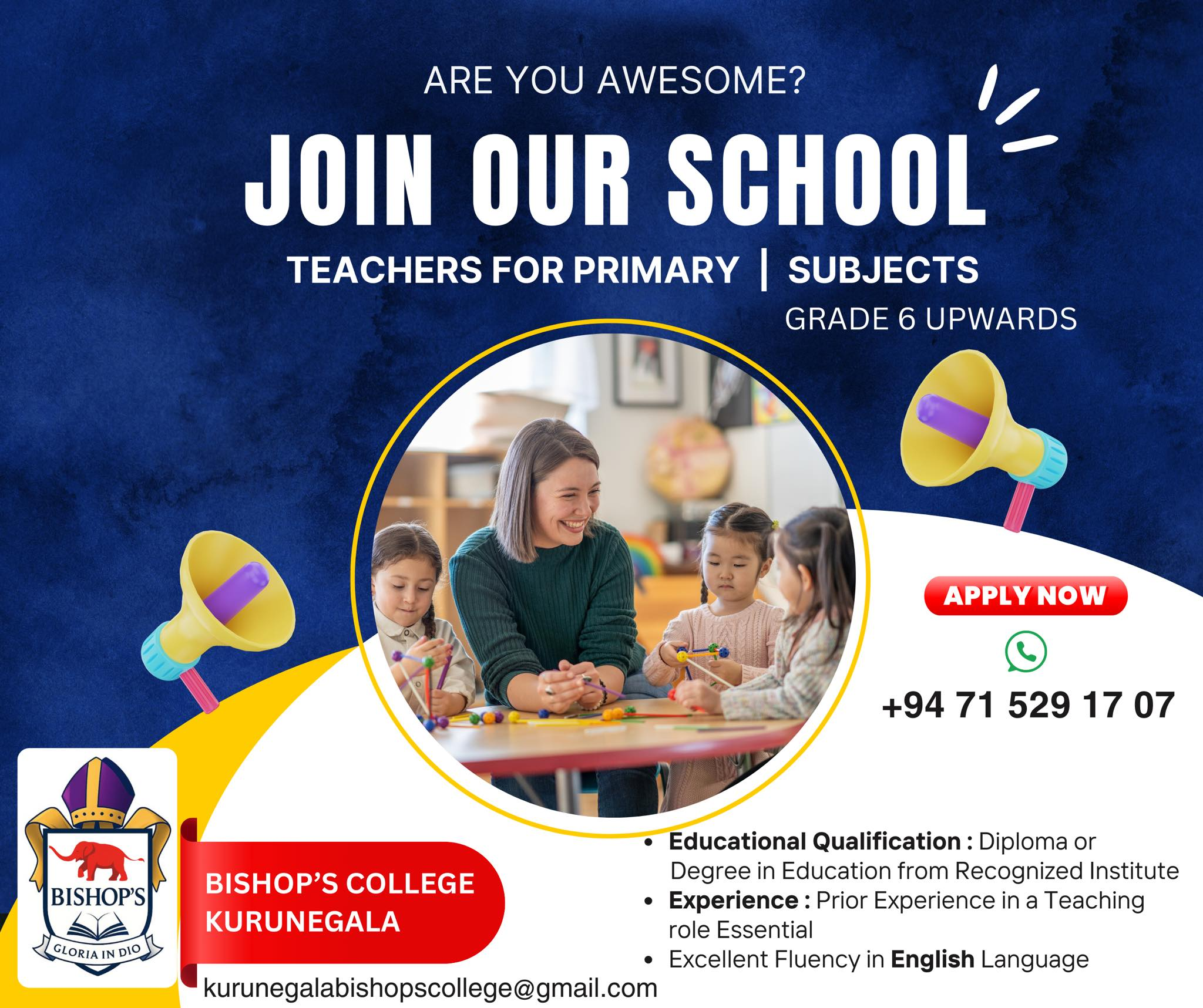 Primary & Subject Teachers