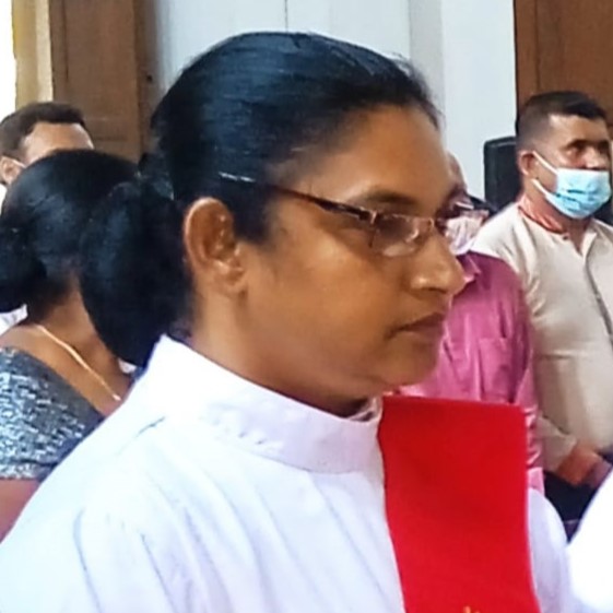 Rev. Renuka Damayanthi Karunaratne is a Deacon at Church of Ceylon - Diocese of Kurunagala