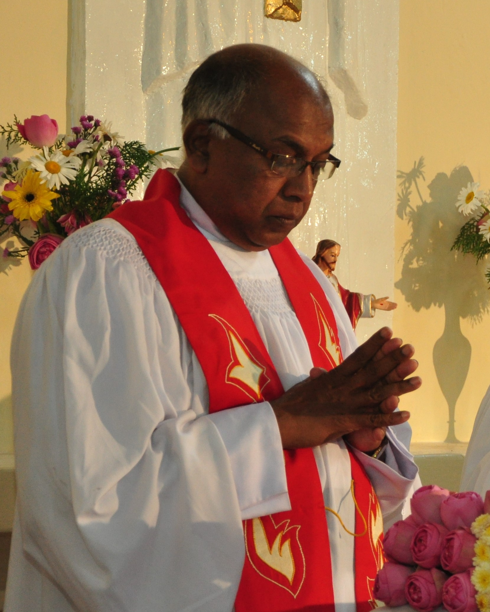 Rev. John Anthony Perananthan is a Presbyter at Church of Ceylon - Diocese of Kurunagala