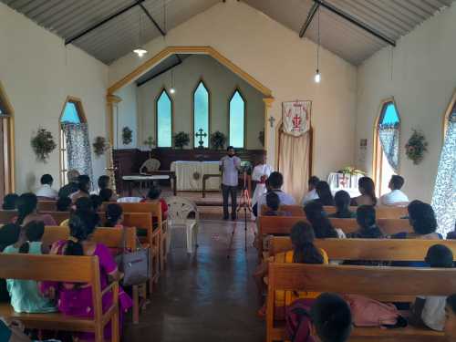 Uduwela Chapel Anglican Christian Church in Uduwela, Hanthana