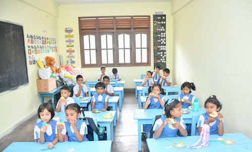 Bishop's College Kurunegala - Students in Classroom