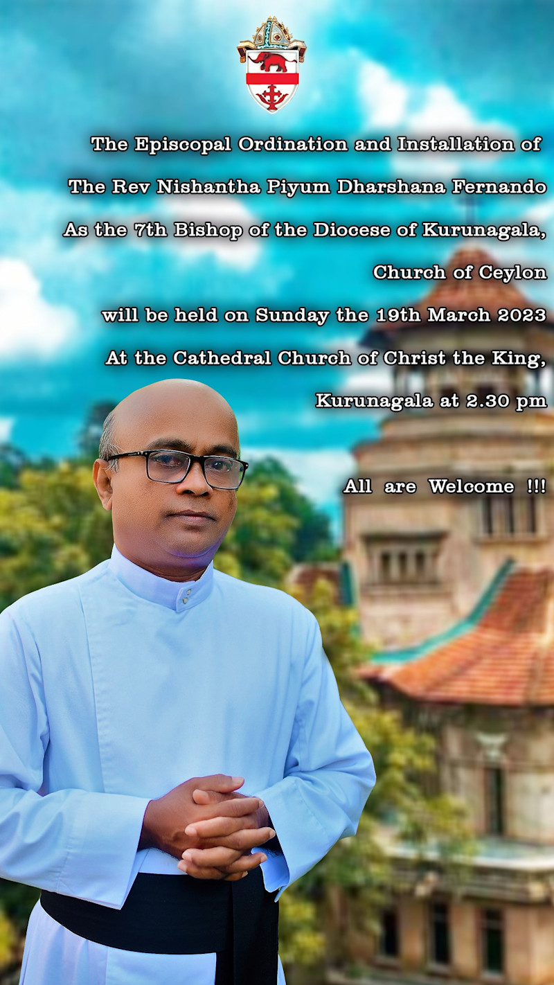 Bishop ordination invitation