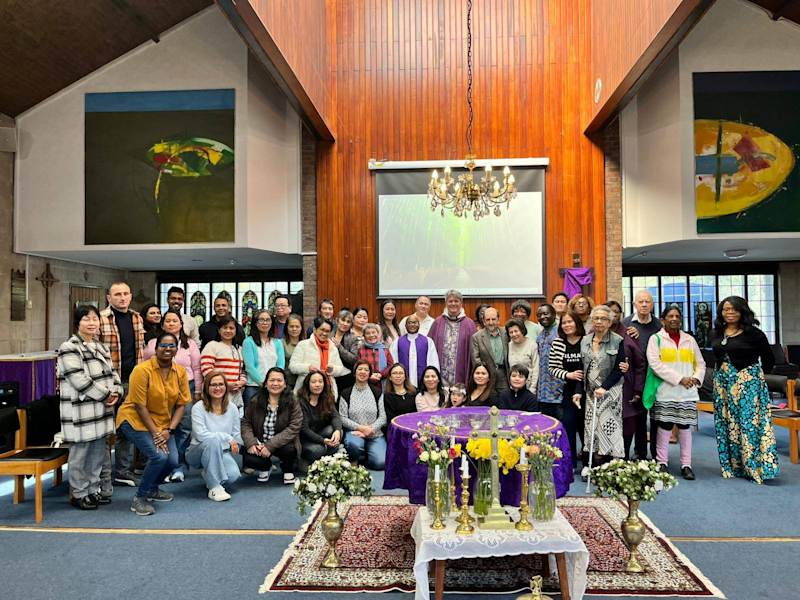 Holy Communion service at All Saints Church