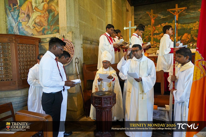 Confirmation Service held at Holy Trinity Church (Trinity College Chapel), Kandy, on 1 June 2026