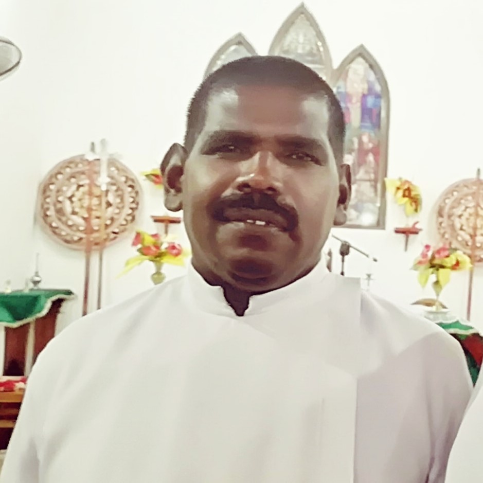 Rev. Jebamalai Joachim is a Presbyter at Church of Ceylon - Diocese of Kurunagala
