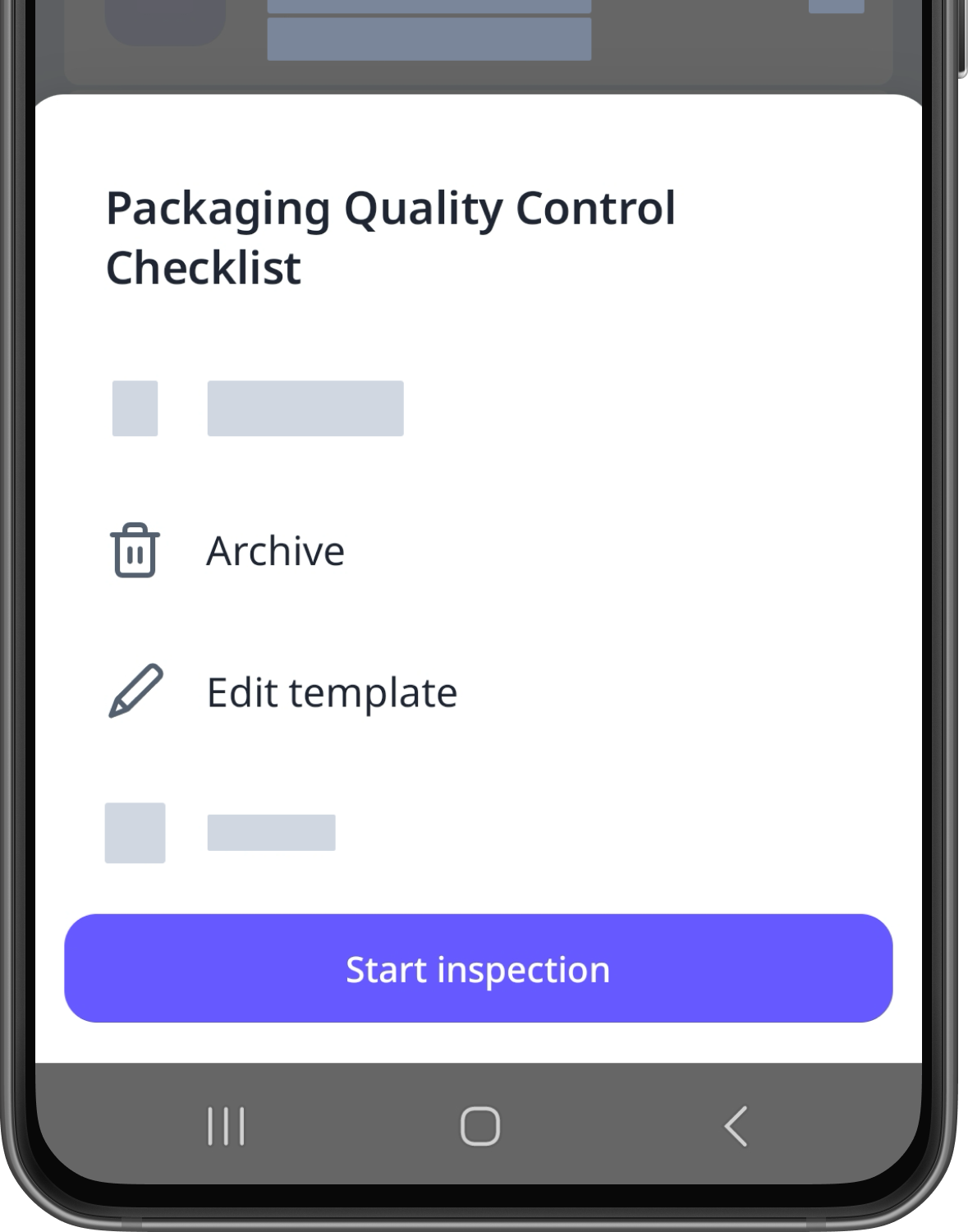Vérifier le niveau d'accès à votre modèle à partir de l'application portable (Android).