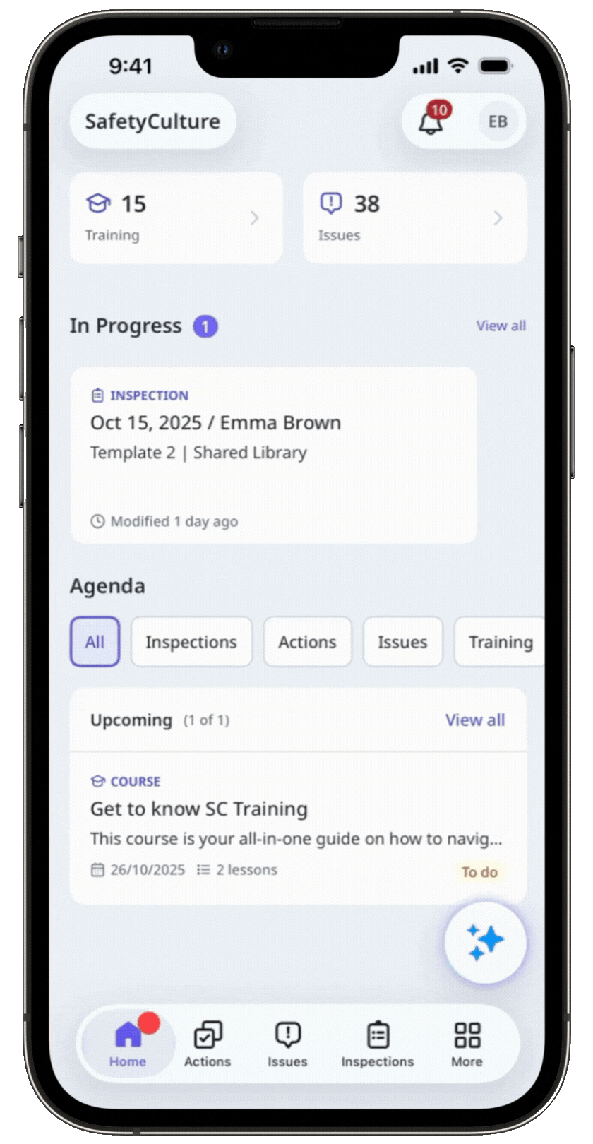 Edited navigation on the mobile app