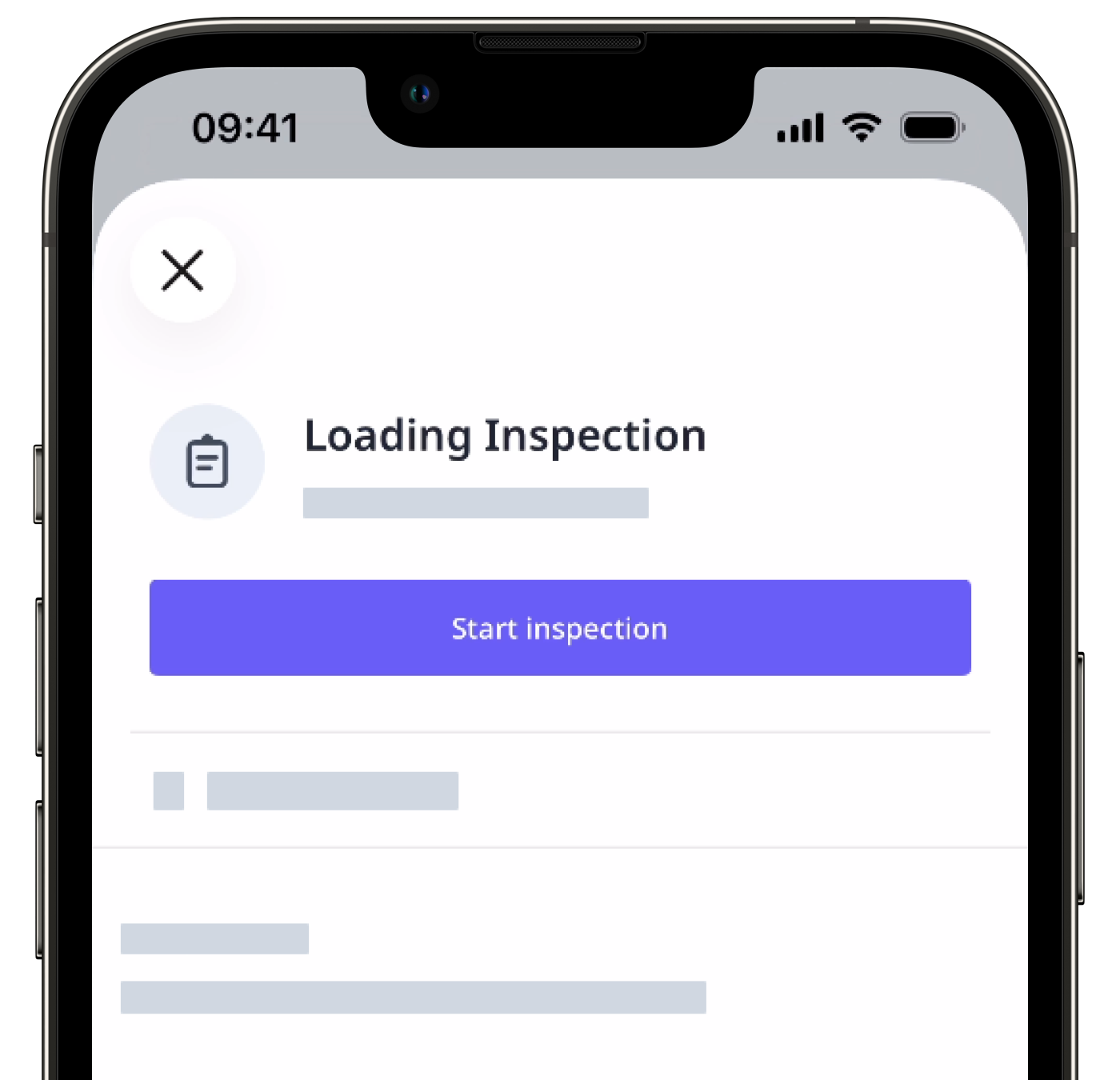 Vérifier le niveau d'accès à votre modèle à partir de l'application portable (iOS).