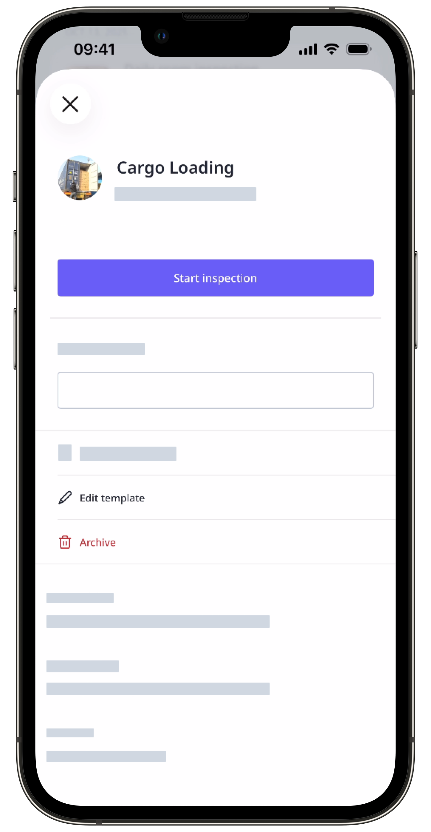 Vérifier le niveau d'accès à votre modèle à partir de l'application portable (iOS).