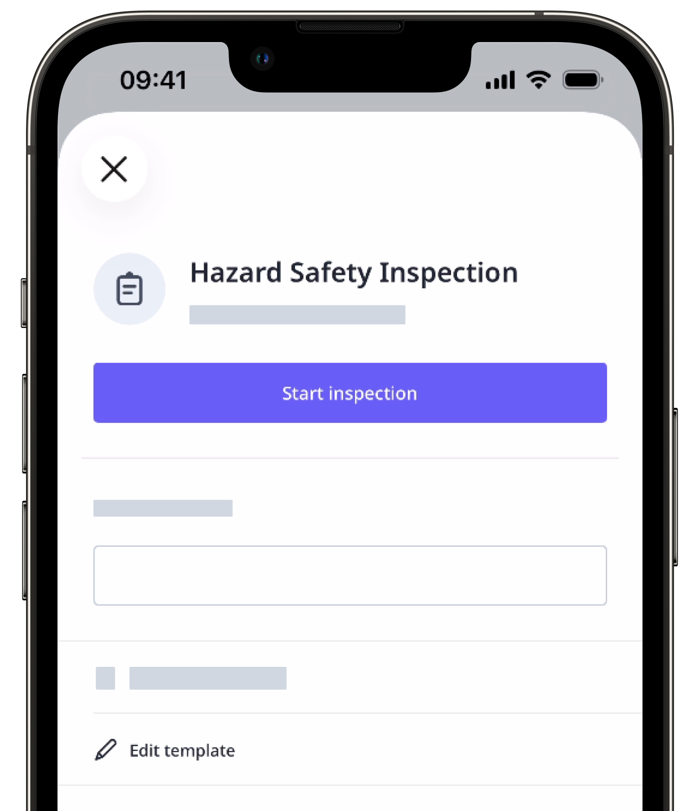 Vérifier le niveau d'accès à votre modèle à partir de l'application portable (iOS).