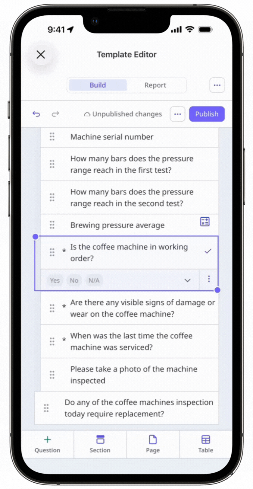 Legen Sie eine Antwortfarbe über die Mobile-App fest.