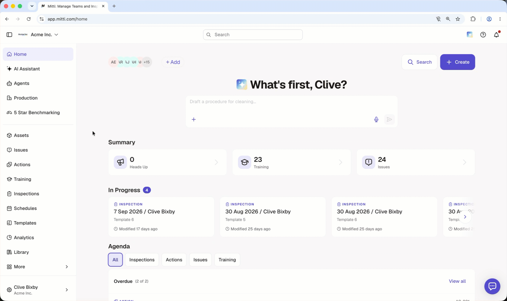 Notifique un contratiempo a través de la aplicación web.