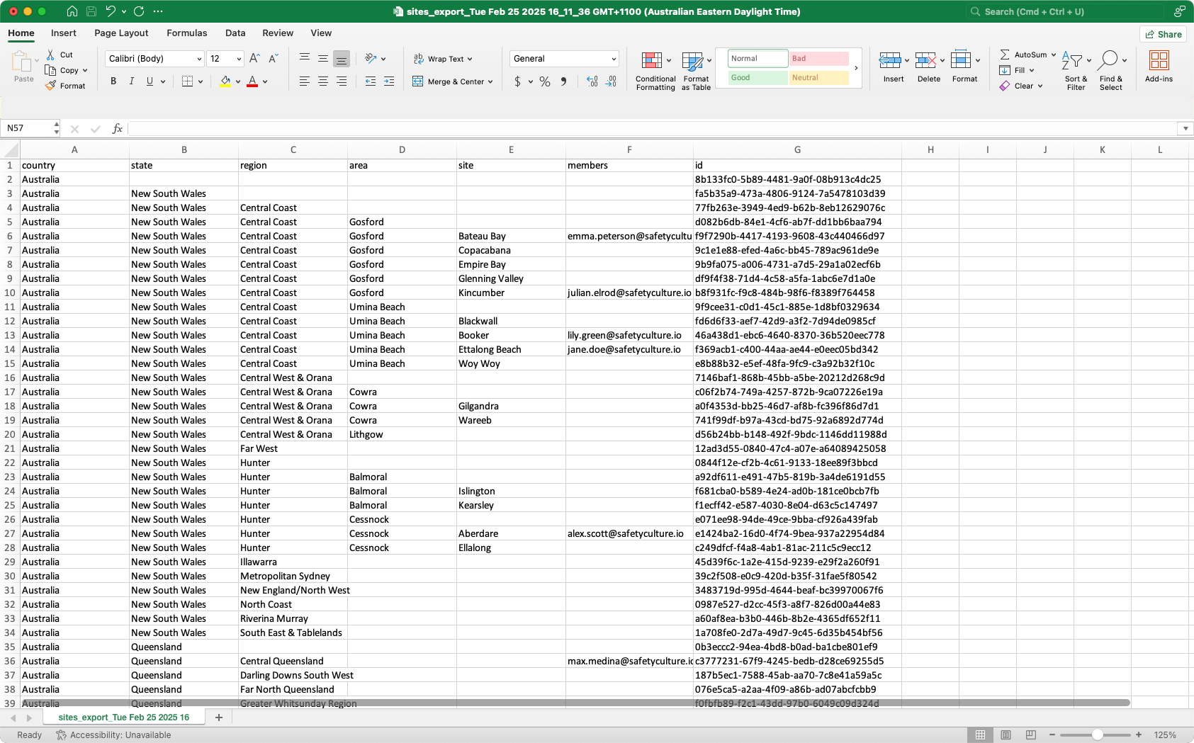 Bulk change site names via CSV.