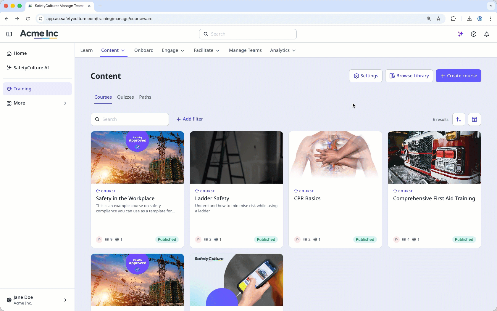 Add media in the Media Library via the web app.